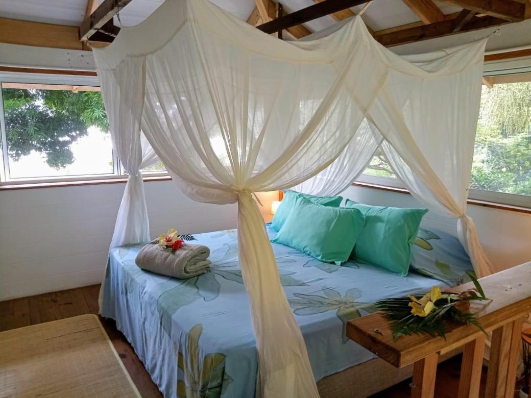 Huahine Manta Lodge Avec 4X4 Optionnel Haapu Exteriör bild
